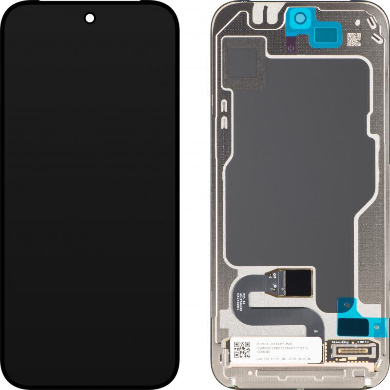 Google Display Unit fur Pixel 10 Pro, w/o Frame, Black (Display), Mobilgerät Ersatzteile, Schwarz