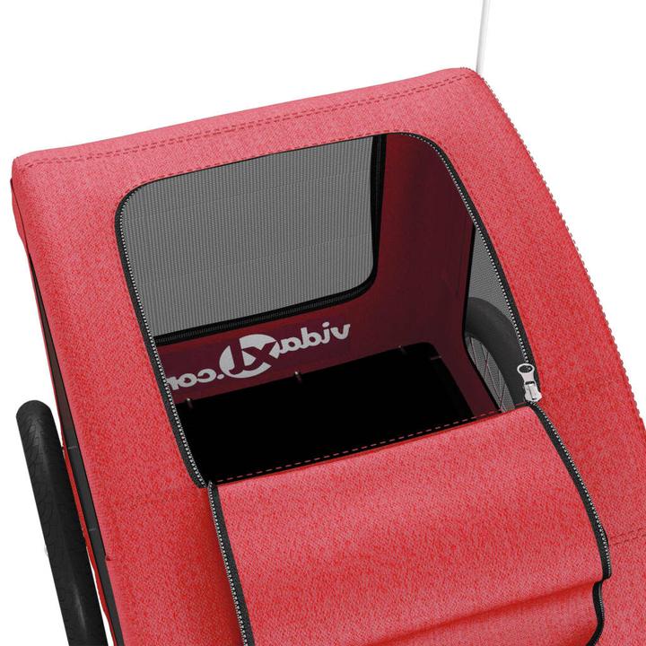 Produktbild vidaXL Fahrradanhänger Hund