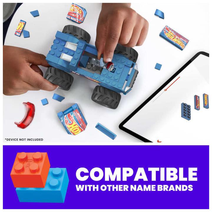 Image du produit Mega Monster Truck Race Ace Chocs et Fracas Hot Wheels®