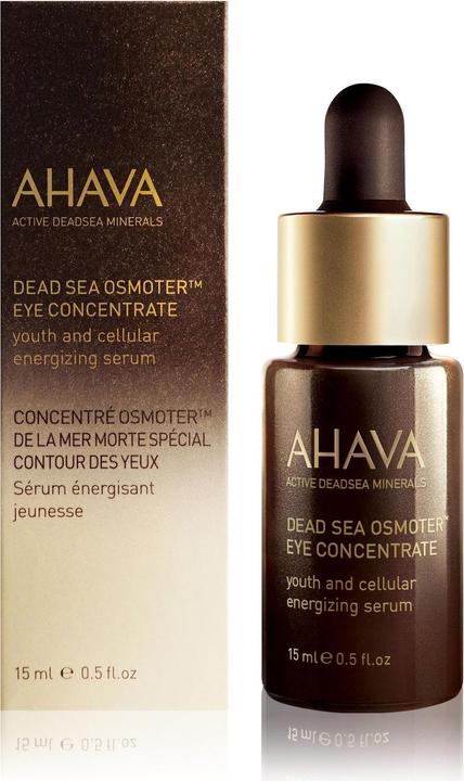 Image du produit Ahava Concentré pour les yeux Osmoter de la mer Morte (Soin des yeux Sérum, 15 ml, Jour + nuit)