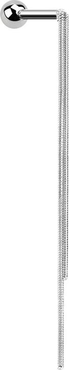 Immagine prodotto Star Piercing Micro Barbell silber mit Anhänger Kette (Ottone, Acciaio chirurgico 316L)