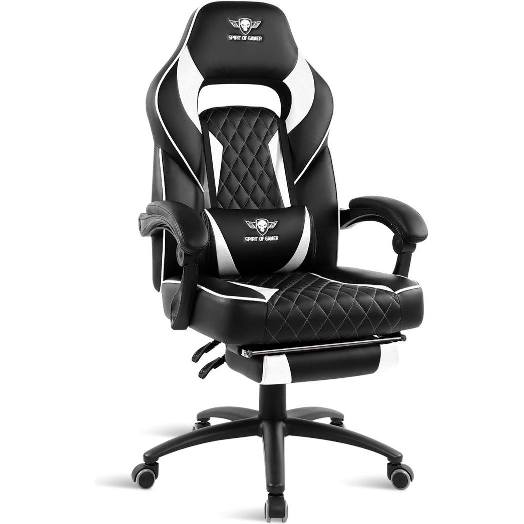 SOG Serie Mustang bianca, Sedia gaming, Bianco