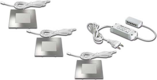 Produktbild Hera 3er-Set LED-Einbauleuchte