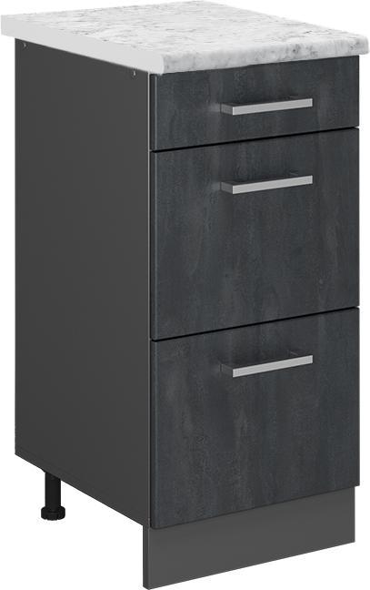 Anthrazit, Marble-Weiss, Schwarz, Schwarz Beton