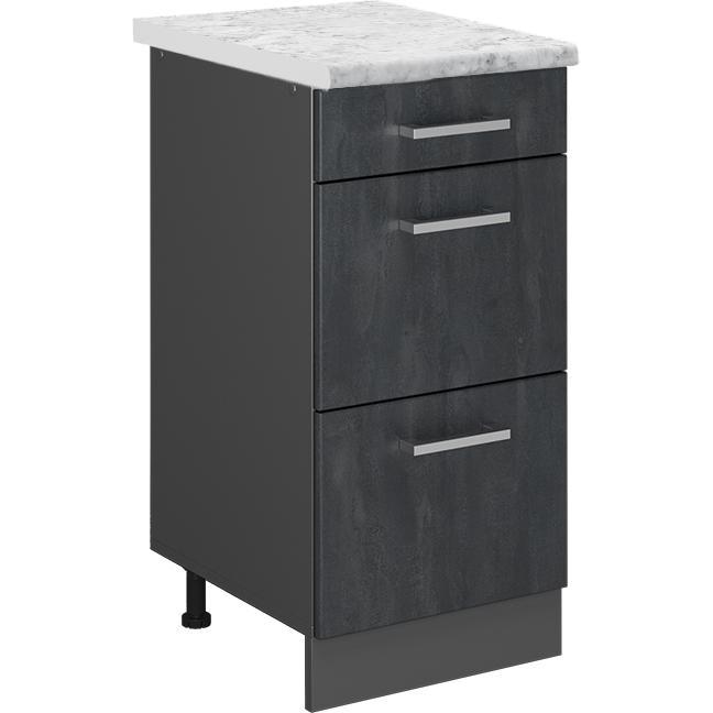 Vicco, Regal, Küchenschrank mit Schublade R-Line (40 x 46 x 81.5 cm)