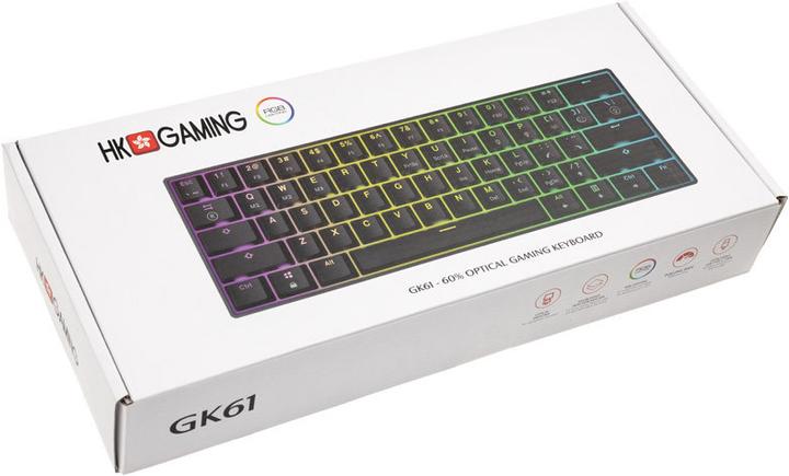 Actual product image HK Gaming GK61 (DE, Cable)