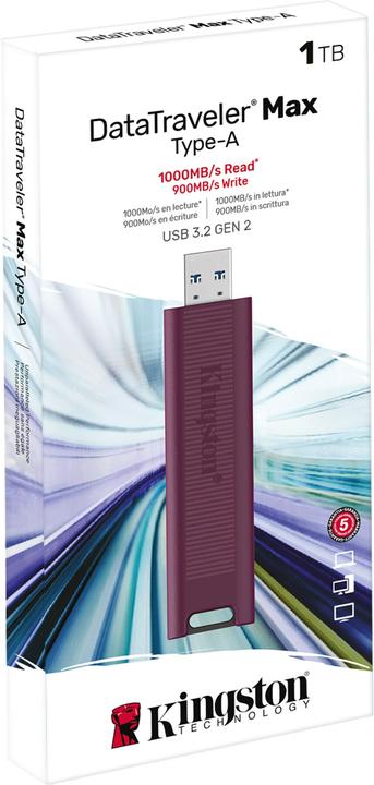 Produktbild Kingston DataTraveler Max (1000 GB, USB 3.2, USB-A)