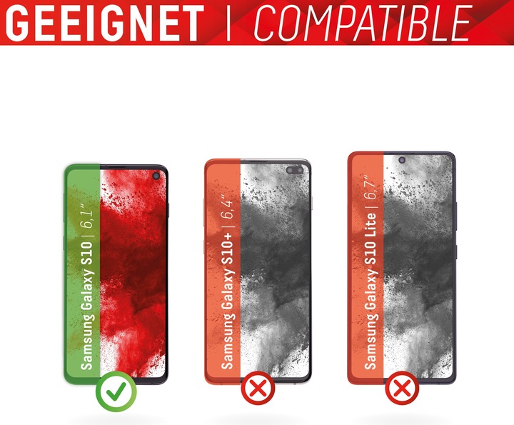 Produktbild Displex Real Glass, Full Cover Panzerglas (1 Stück)