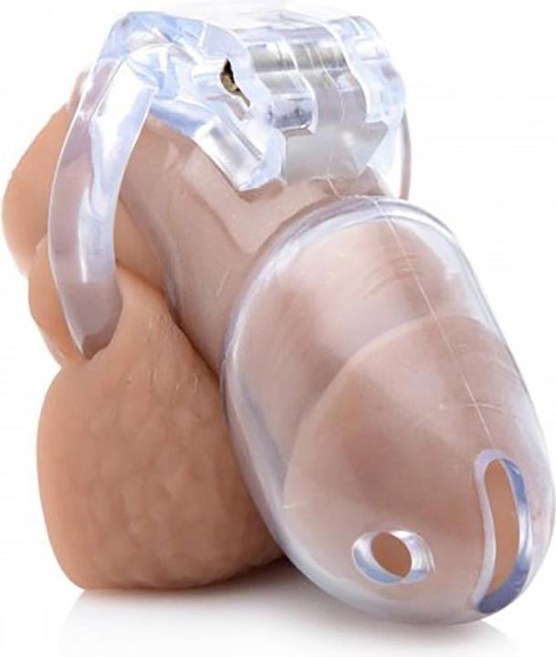 Produktbild Master Series Clear Captor Chastity Cage with Keys - Large