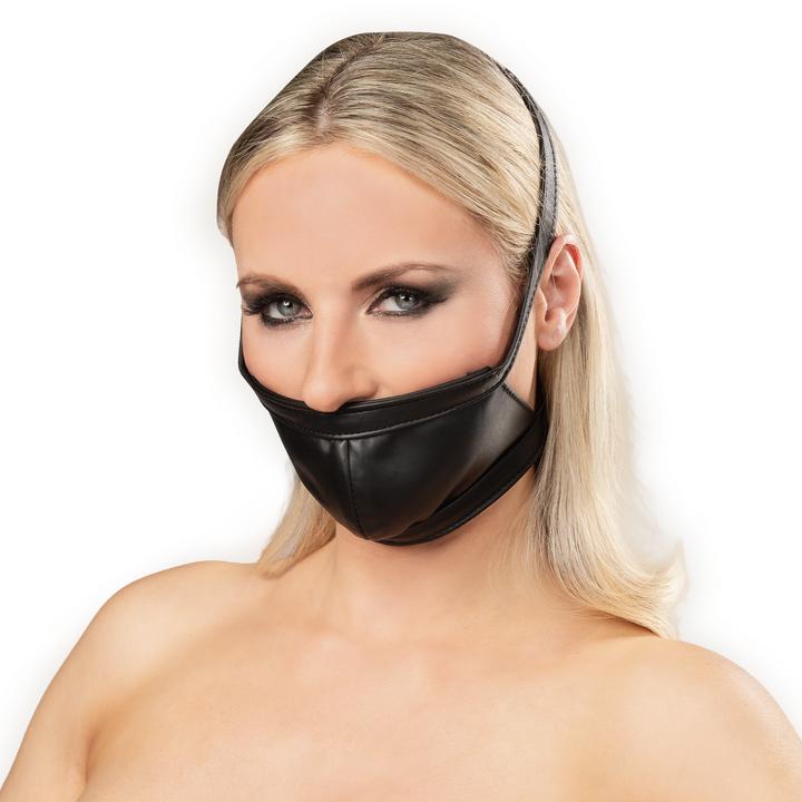 Actual product image Rimba Ledermaulkorb – Schwarz