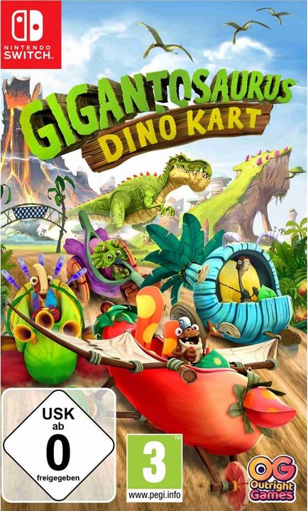 Produktbild Outright Games Gigantosaurus: Dino Kart (Switch, Switch Lite, Switch OLED, DE, FR, IT)