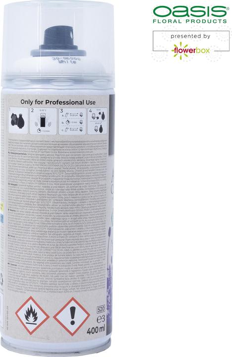 Actual product image Oasis Aqua Colour Spray White 400ml (400 ml)