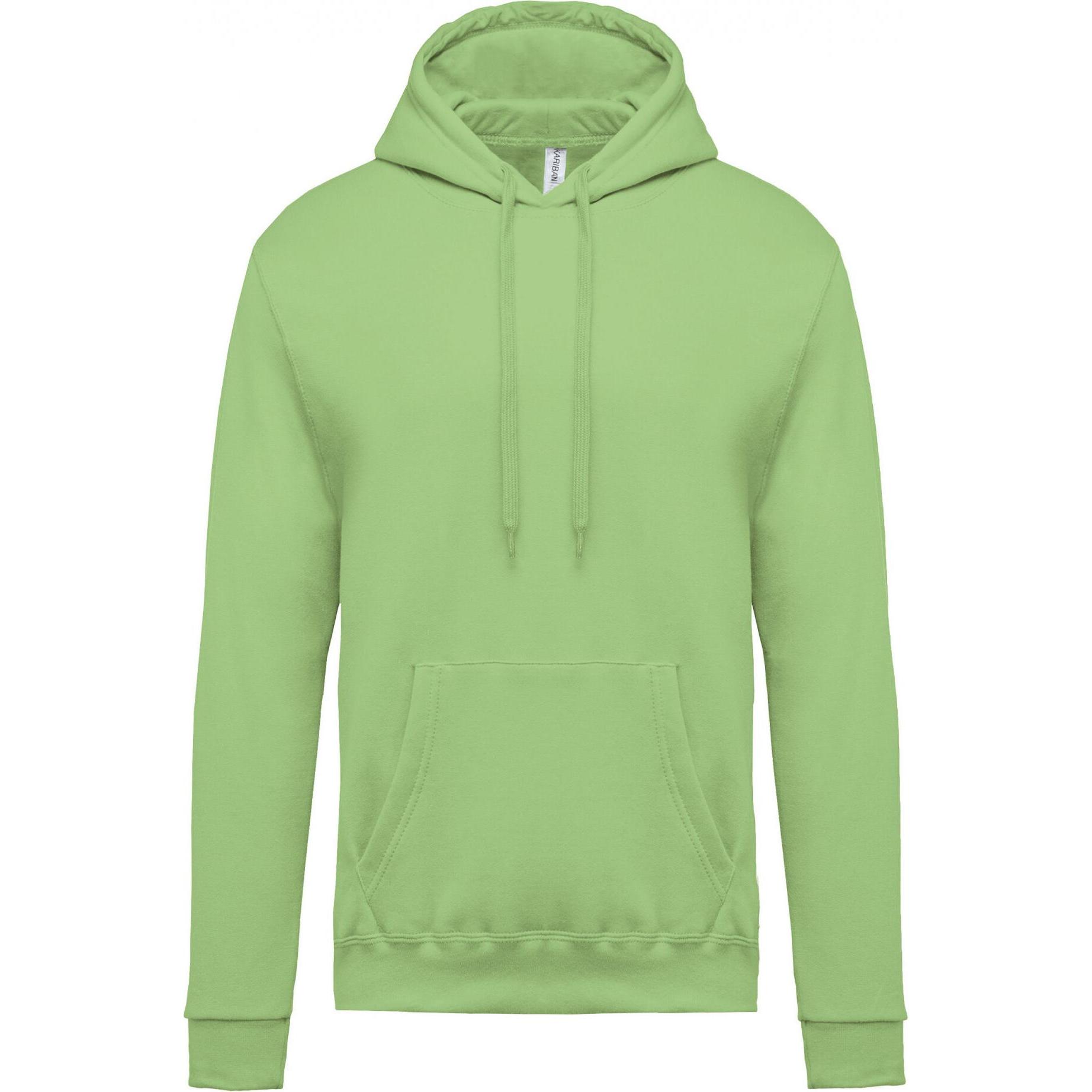Kariban, Herren, Pullover, Hoodie, Grün, (S)