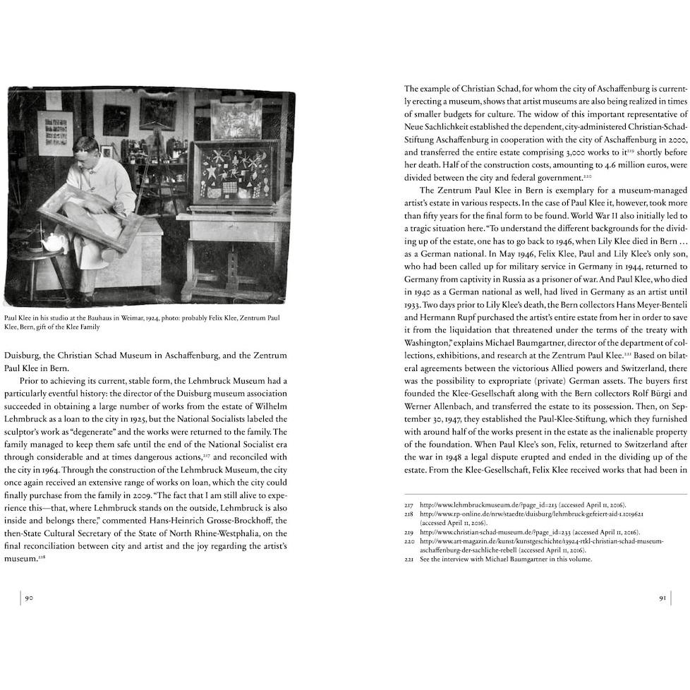 Thumbnail - The Artist's Estate, Sachbücher von Loretta Würtenberger, The Estate of Martin Kippenberger (Gisela Capitain), Karl von ...