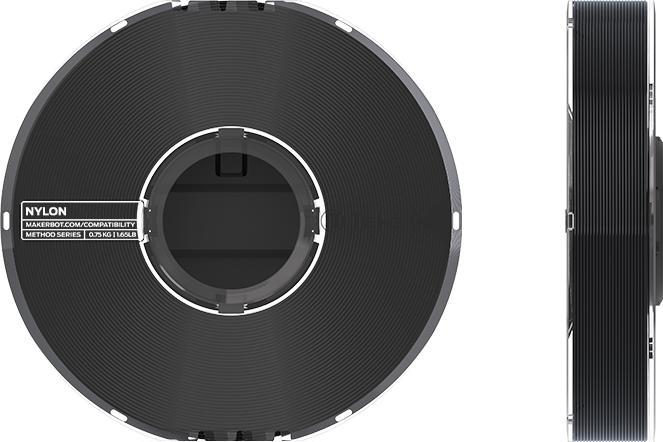 Produktbild Makerbot Nylon Filament-Rolle schwarz 1,75 mm (Nylon, 1.75 mm, 700 g, Schwarz)