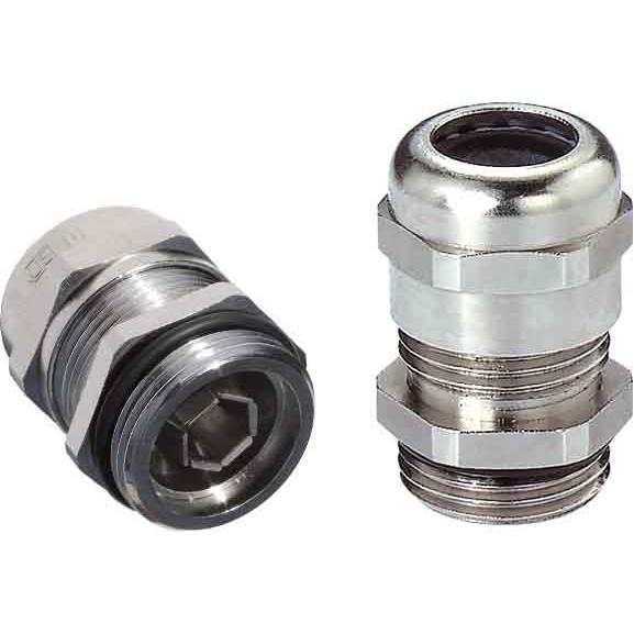 Jacob, Kabelverbindung, Forskruning EMC/D Perfect M40x1,5 kabel Ø 19-27 mm IP68, UL messing