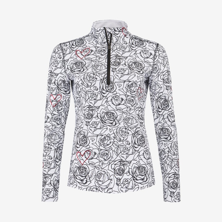 Produktbild Head Rebels Allover Midlayer Women White (S/M)