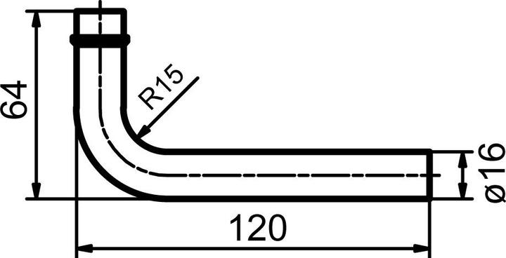 Produktbild Glutz Türdrücker 33005 Brienz (Türgriff)