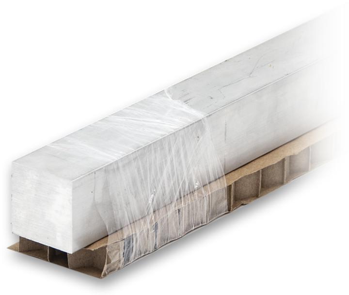 Produktbild Brütsch-Rüegger Metals Vierkantprofil Aluminium, 50.00 x 50.00 mm (1 x 1.5 m)