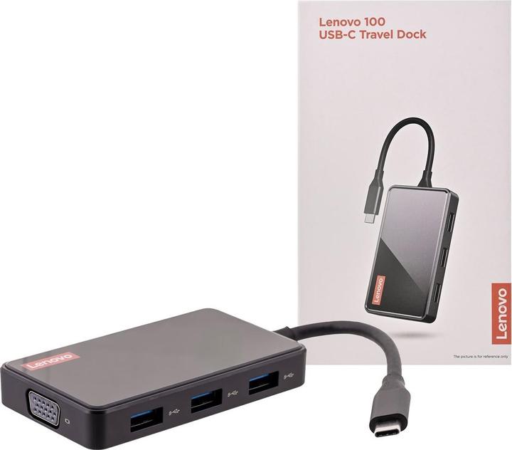 Produktbild Lenovo Travel 100 (USB-C, 6 Ports)