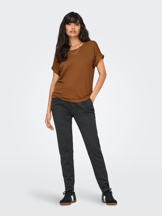 Produktbild Only Normal geschnitten Mittlere Taille Hose Hose (32)