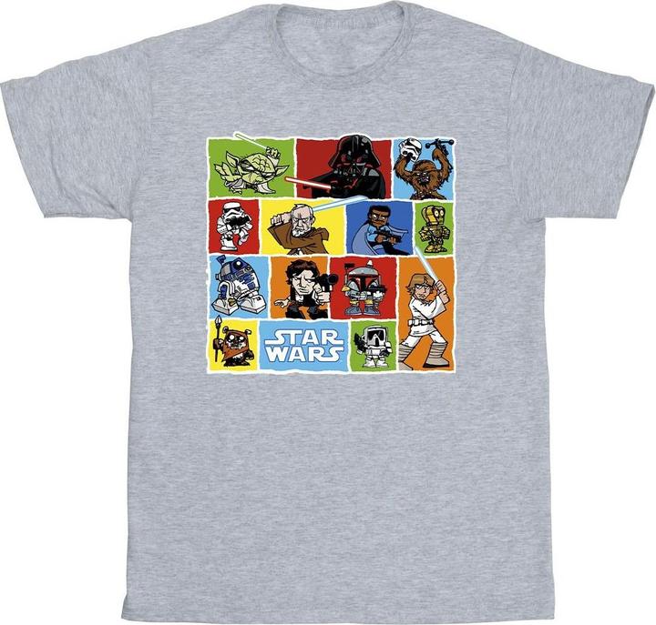 Produktbild Star Wars Comic Drawing Montage TShirt (3XL)
