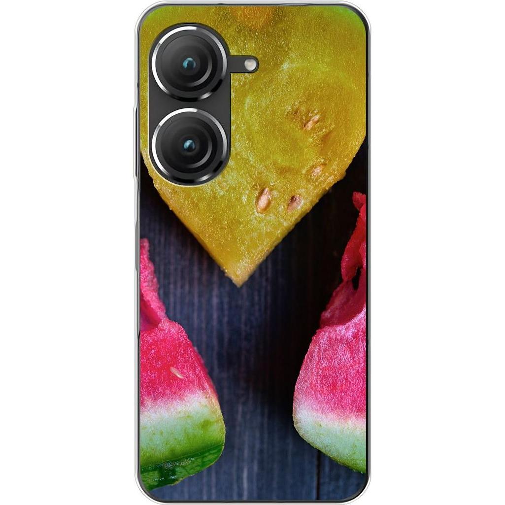 König Design Hülle Handy Schutz für Asus Zenfone 9 Case Cover Tasche Bumper Etuis TPU Neu (Asus Zenfone 9), Smartphone H...