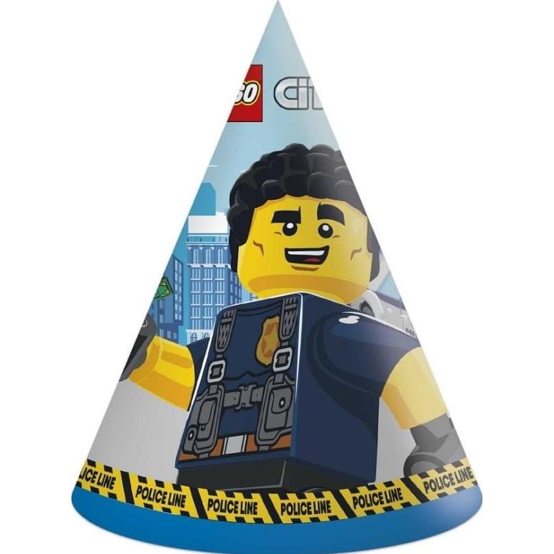GoDan City Papierhüte 6St