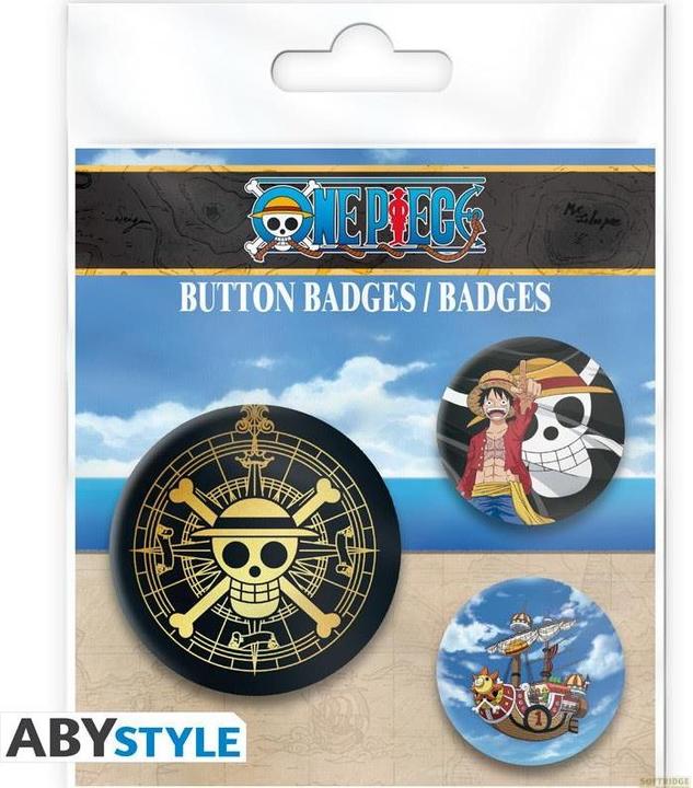 Actual product image ABYstyle One Piece - Skull & Luffy