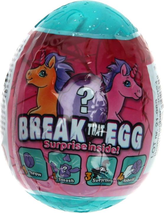 Actual product image Johntoy Break the Egg Surprise Egg Unicorn