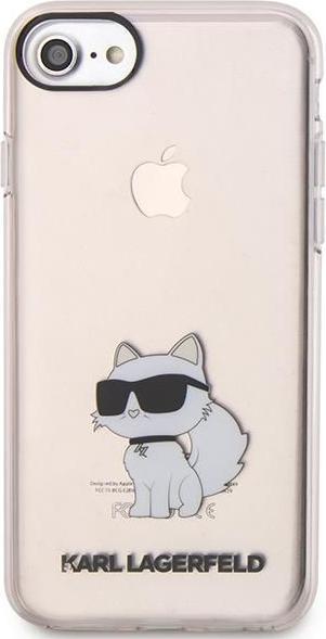 Produktbild Karl Lagerfeld KLHCI8HNCHTCP iPhone 7/8/ SE 2020 / SE 2022 pink/pink hardcase Ikonik Choupette (Apple iPhone 7, Apple iPhone 8, Apple iPhone SE (2nd Gen), Apple iPhone SE (3rd Gen))
