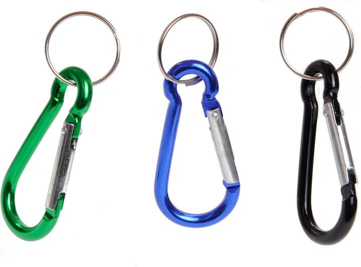 Produktbild LG-Imports Farbige Karabiner, 1st.