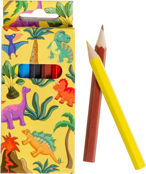Immagine prodotto LG-Imports Pastelli a cera Dino, 6 pezzi. (Multicolore, 6 x)