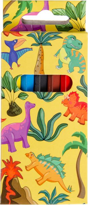 Immagine prodotto LG-Imports Pastelli a cera Dino, 6 pezzi. (Multicolore, 6 x)