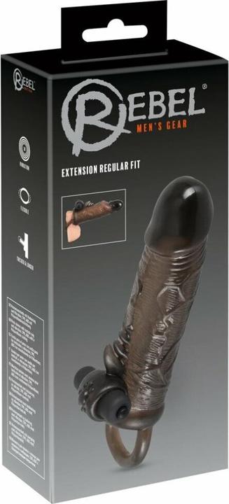 Image du produit Rebel Étui pénien avec anneau testiculaire et Vibro-Bullet