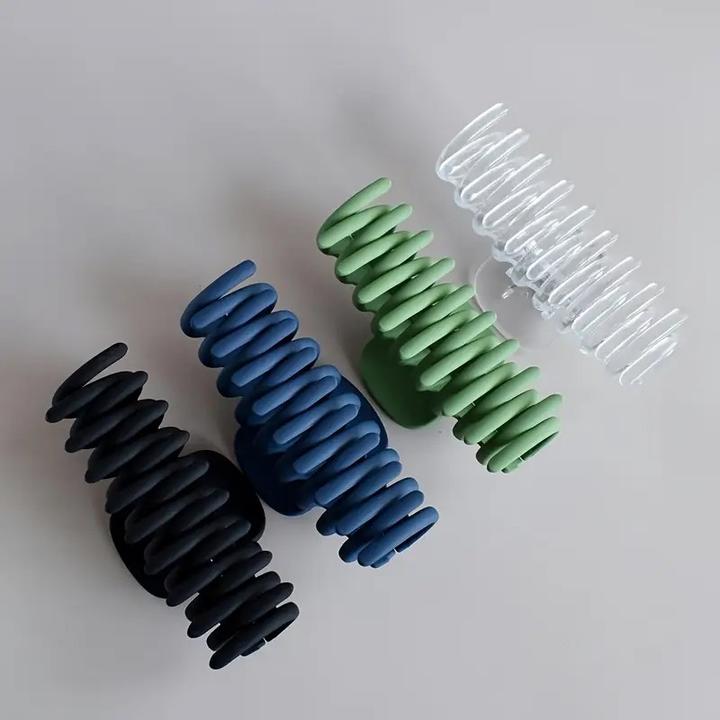 Image du produit ASMI 4 Stück Haarspangen, Haarkrallen - matte Trendfarben (4 pcs)