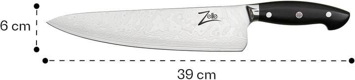 Actual product image Zelite Infinity Küchenmesser mit Lederetui (25.40 cm)