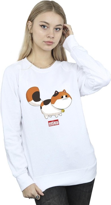 Immagine prodotto Disney Big Hero 6 Baymax Kitten Pose Felpa Donna (XL)