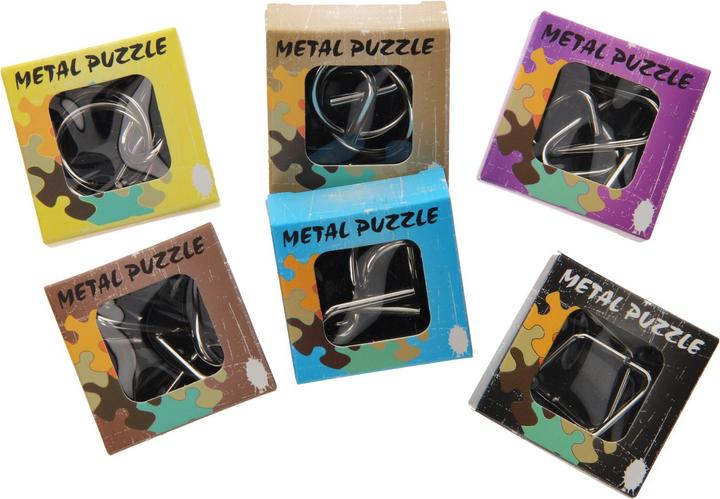 Metall Mini Gehirn Puzzle (1 Teil)