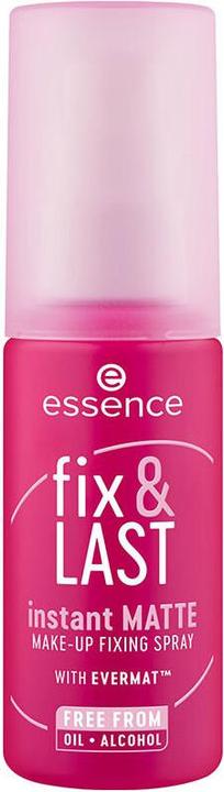 essence Fix & Last Instant Matte Make-Up Fixing Spray - Transparent (Transparent)