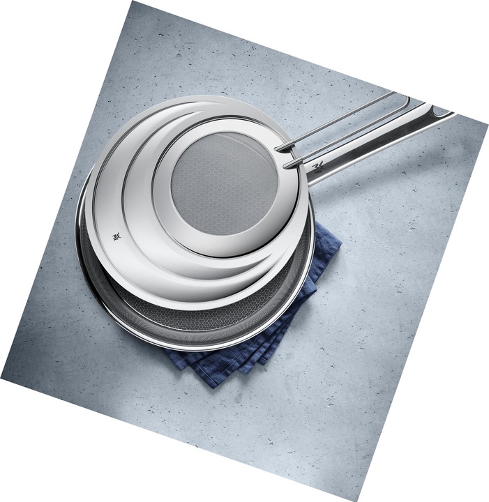 Produktbild WMF Spritzschutz Küche für 20-28cm Pfannen einschiebbarer Griff Profi Plus Edelstahl (Metall)