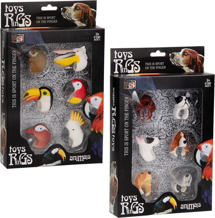 Produktbild Tiere Fingerpuppen 3D