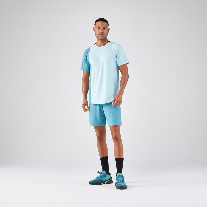 Immagine prodotto Kuikma Herren Padel T-Shirt atmungsaktiv - Dry blau (L)