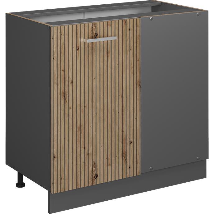 Thumbnail - Vicco, Regal, Eckunterschrank R-Line (86 x 46 x 81.5 cm)