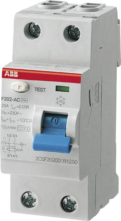 ABB F202A-40/0,03AP-R Fi automaat proM compact 2p 30mA