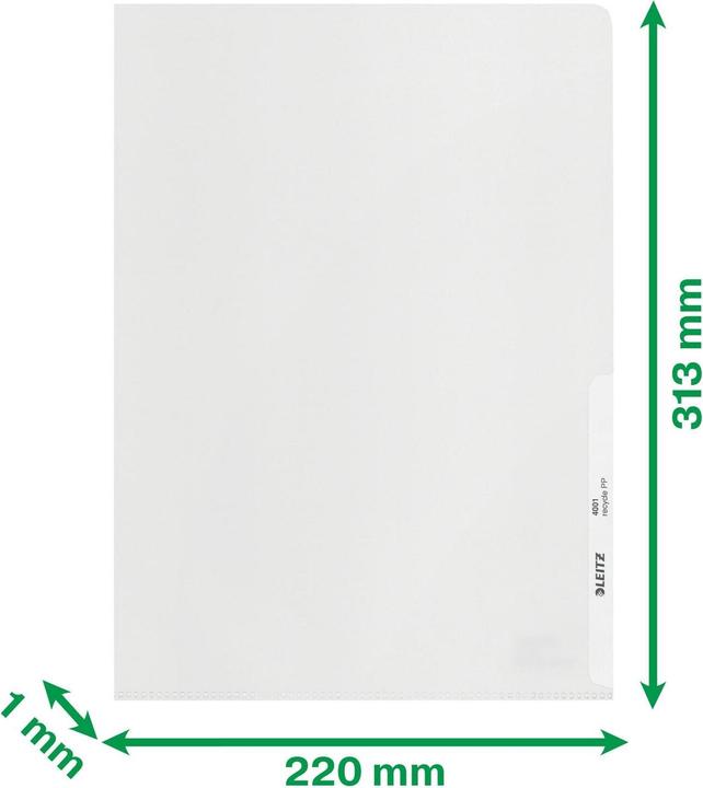 Produktbild Leitz RE:CYCLE - Sichthüllen (A4, 100x)