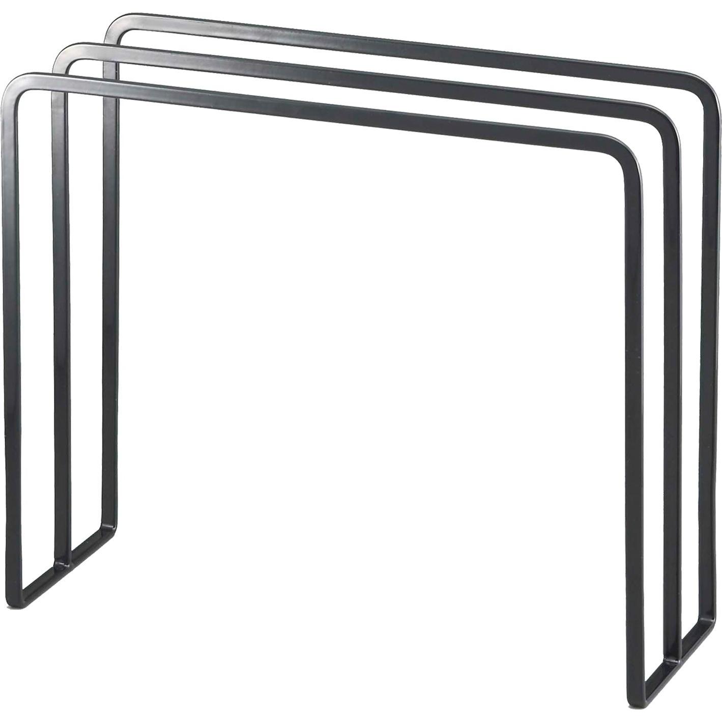 Yamazaki Porta asciugamani TOWER, Scolapiatti, Nero