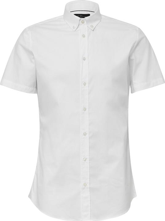 Immagine prodotto S.Oliver Hemd Tailored Fit: Baumwollhemd mit Fischgrätmuster (40)