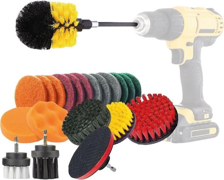 Amio Kit de brosses de nettoyage (22 pcs)