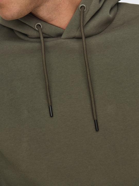 Produktbild Only & Sons Normal geschnitten Kapuze Sweatshirt Kapuzenpullover (S)